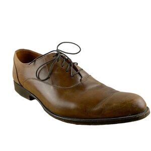 John Fluevog Brown Twin Turbine 211 Carrall Street Oxfords Men's US 8.5